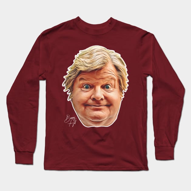 BENNY HILL Long Sleeve T-Shirt by darklordpug